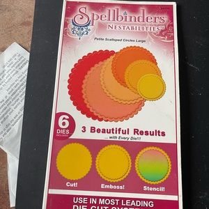 Spellbinders Nestabilities die